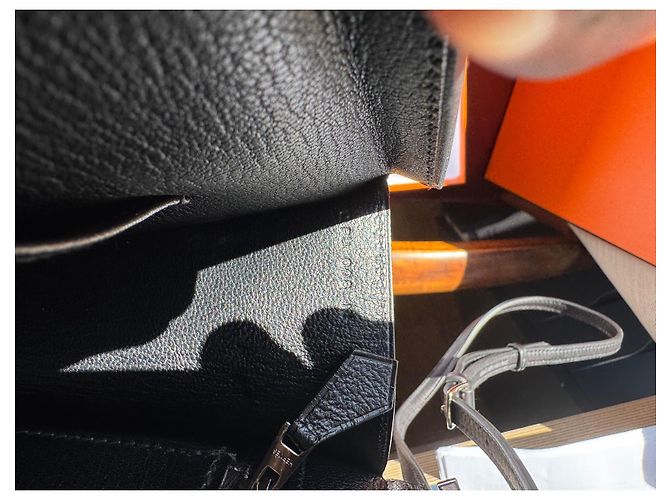 Hermès clic h 33 schwarze Tasche - Ansicht 8