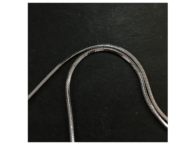 Logo Trotter di Christian Dior Rosa Silver hardware - vista 5