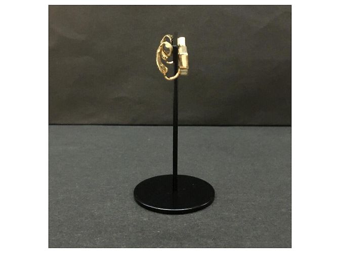 Orecchini Christian Dior Esagono Rhinestone Gold hardware - vista 4