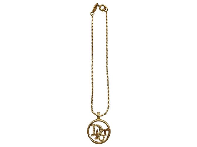 Bracciale color oro con logo Christian Dior Gold hardware - vista 5