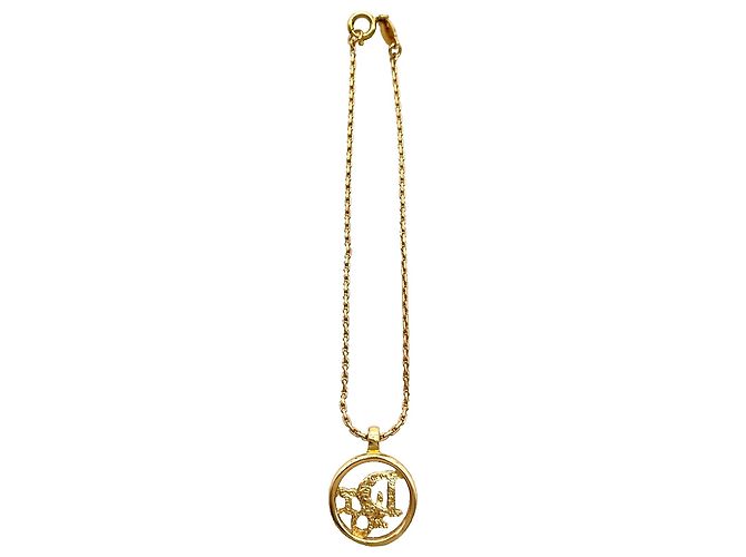 Bracciale color oro con logo Christian Dior Gold hardware - vista 6