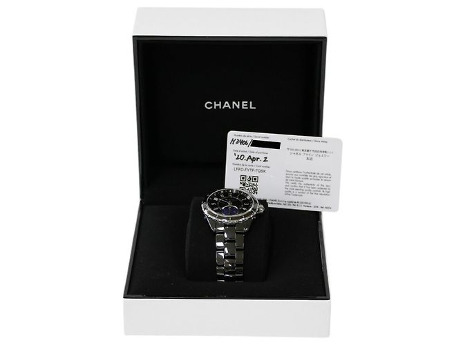 Orologio da polso automatico da uomo Chanel J12 Nero - vista 10
