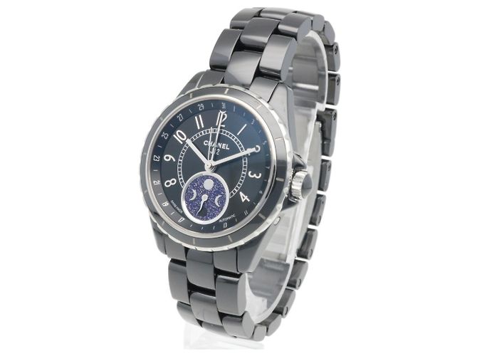 Orologio da polso automatico da uomo Chanel J12 Nero - vista 3