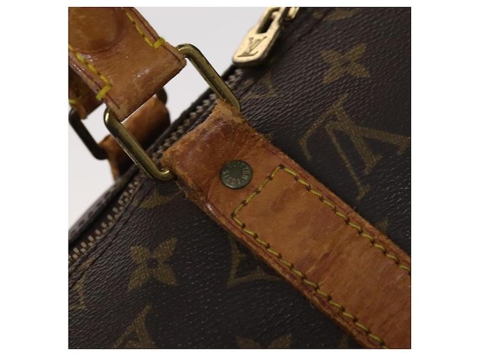 LOUIS VUITTON Monogram Keepall Bandouliere 50 Borsa Boston M41416 LV Auth 113879 Monogramma - vista 10