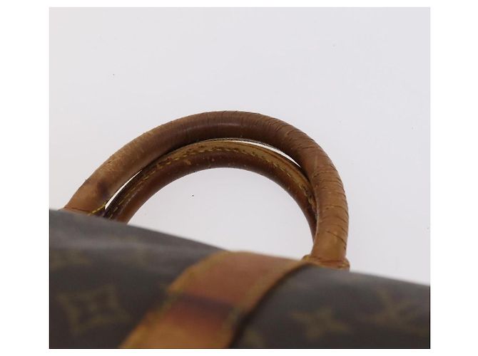 LOUIS VUITTON Monogram Keepall Bandouliere 50 Borsa Boston M41416 LV Auth 113879 Monogramma - vista 14
