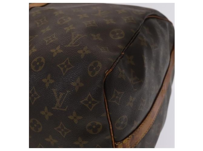LOUIS VUITTON Monogram Keepall Bandouliere 50 Borsa Boston M41416 LV Auth 113879 Monogramma - vista 15