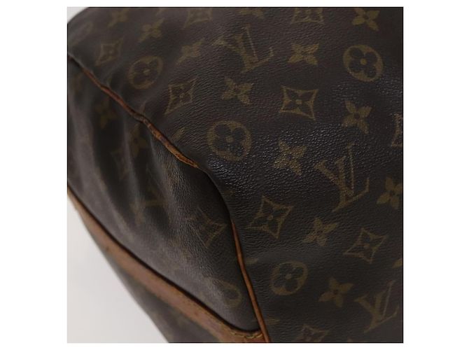 LOUIS VUITTON Monogram Keepall Bandouliere 50 Borsa Boston M41416 LV Auth 113879 Monogramma - vista 16