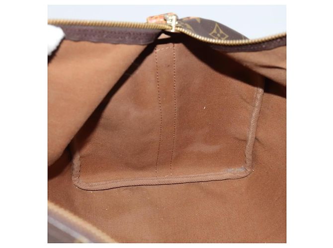 LOUIS VUITTON Monogram Keepall Bandouliere 50 Borsa Boston M41416 LV Auth 113879 Monogramma - vista 21