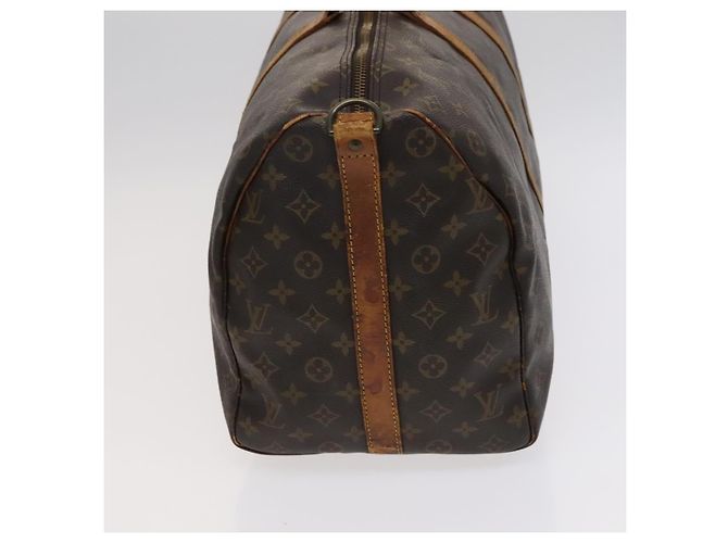 LOUIS VUITTON Monogram Keepall Bandouliere 50 Borsa Boston M41416 LV Auth 113879 Monogramma - vista 3