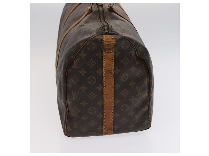 LOUIS VUITTON Monogram Keepall Bandouliere 50 Borsa Boston M41416 LV Auth 113879 Monogramma - vista 4