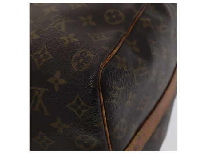 LOUIS VUITTON Monogram Keepall Bandouliere 50 Borsa Boston M41416 LV Auth 113879 Monogramma - vista 9