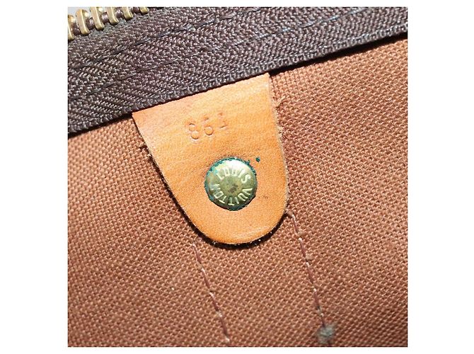 LOUIS VUITTON Monogram Keepall 55 Borsa Boston M41424 LV Auth bs22585 Monogramma - vista 12