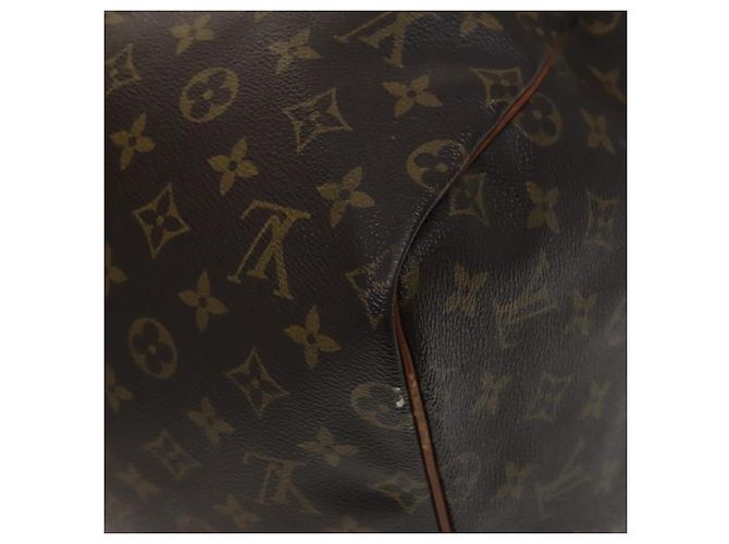 LOUIS VUITTON Monogram Keepall 55 Borsa Boston M41424 LV Auth bs22585 Monogramma - vista 16