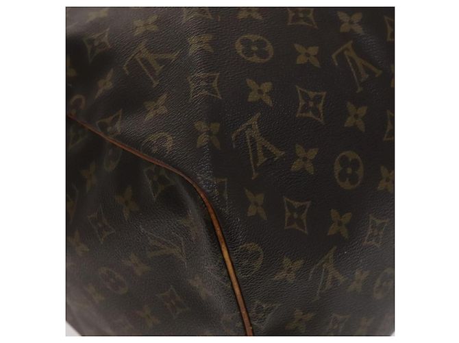 LOUIS VUITTON Monogram Keepall 55 Borsa Boston M41424 LV Auth bs22585 Monogramma - vista 17