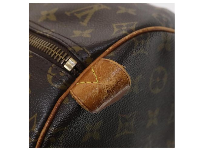 LOUIS VUITTON Monogram Keepall 55 Borsa Boston M41424 LV Auth bs22585 Monogramma - vista 19