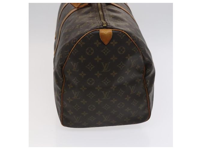 LOUIS VUITTON Monogram Keepall 55 Borsa Boston M41424 LV Auth bs22585 Monogramma - vista 3