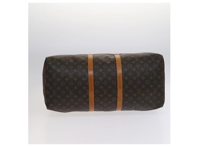 LOUIS VUITTON Monogram Keepall 55 Borsa Boston M41424 LV Auth bs22585 Monogramma - vista 5
