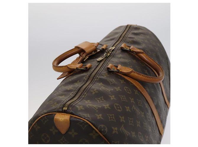 LOUIS VUITTON Monogram Keepall 55 Borsa Boston M41424 LV Auth bs22585 Monogramma - vista 6