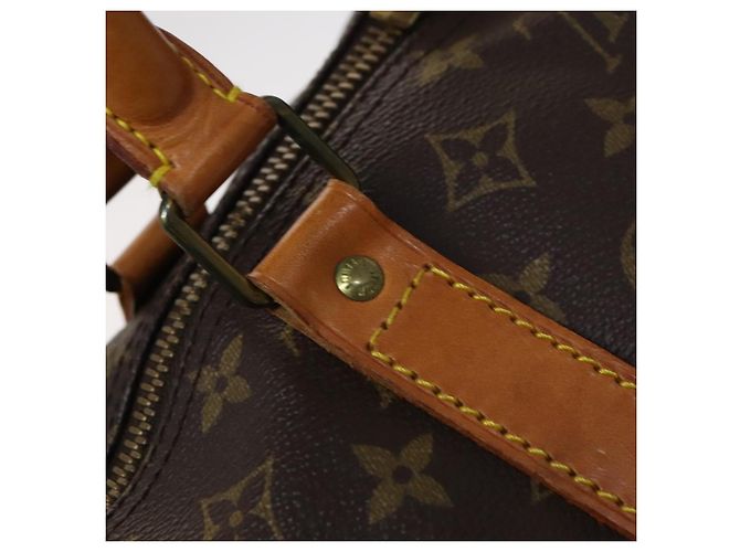 LOUIS VUITTON Monogram Keepall 60 Borsa Boston M41422 LV Auth 113684 Monogramma - vista 17