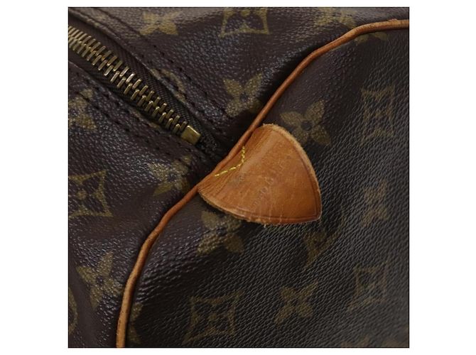 LOUIS VUITTON Monogram Keepall 60 Borsa Boston M41422 LV Auth 113684 Monogramma - vista 18