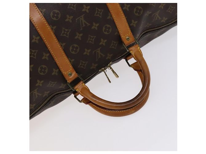 LOUIS VUITTON Monogram Keepall 60 Borsa Boston M41422 LV Auth 113684 Monogramma - vista 7