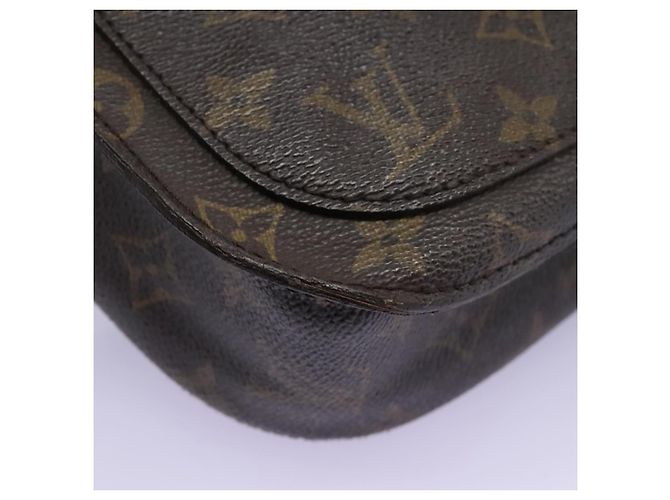 Saint-Cloud LOUIS VUITTON Monogram Saint Cloud GM Bolsa de Hombro M51242 LV Auth BD275 Monograma - vista 17
