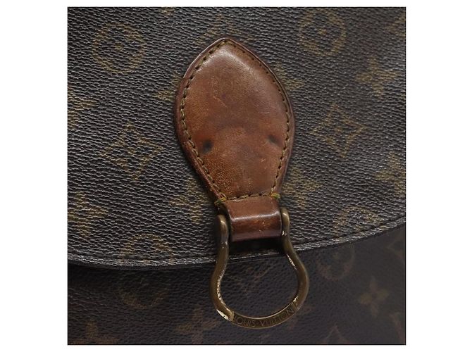 Saint-Cloud LOUIS VUITTON Monogram Saint Cloud GM Bolsa de Hombro M51242 LV Auth BD275 Monograma - vista 19