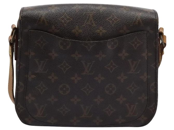 Saint-Cloud LOUIS VUITTON Monogram Saint Cloud GM Bolsa de Hombro M51242 LV Auth BD275 Monograma - vista 2