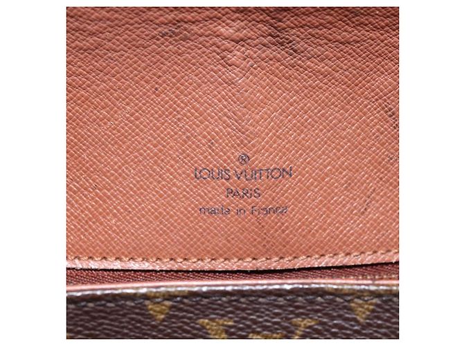 Saint-Cloud LOUIS VUITTON Monogram Saint Cloud GM Bolsa de Hombro M51242 LV Auth BD275 Monograma - vista 21