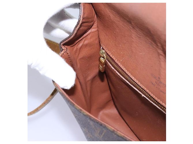 Saint-Cloud LOUIS VUITTON Monogram Saint Cloud GM Bolsa de Hombro M51242 LV Auth BD275 Monograma - vista 23