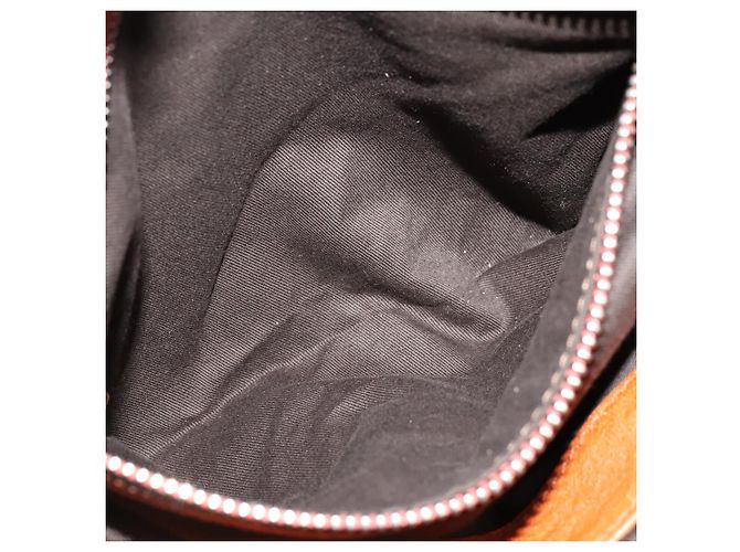 Chloé Sac à main Chloe Paddington en cuir marron or argent Auth 113680 - vue 19