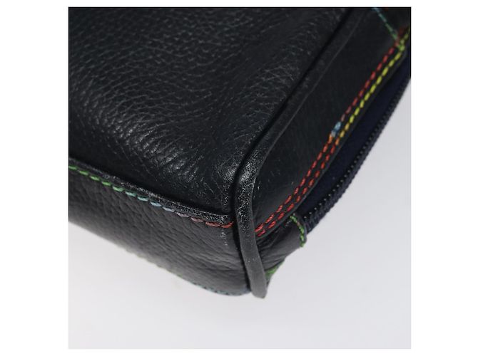Borsa a Spalla FENDI in Pelle Blu Navy Auth 113423 - vista 15