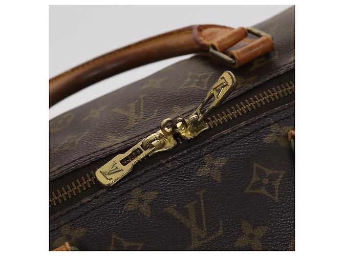 LOUIS VUITTON Monogram Keepall Bandouliere 60 Borsa Boston M41412 LV Auth 115682 Monogramma - vista 10