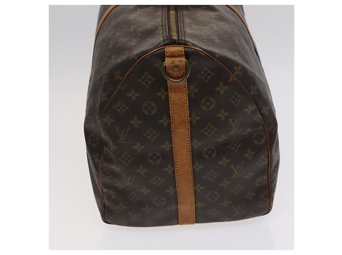 LOUIS VUITTON Monogram Keepall Bandouliere 60 Borsa Boston M41412 LV Auth 115682 Monogramma - vista 3
