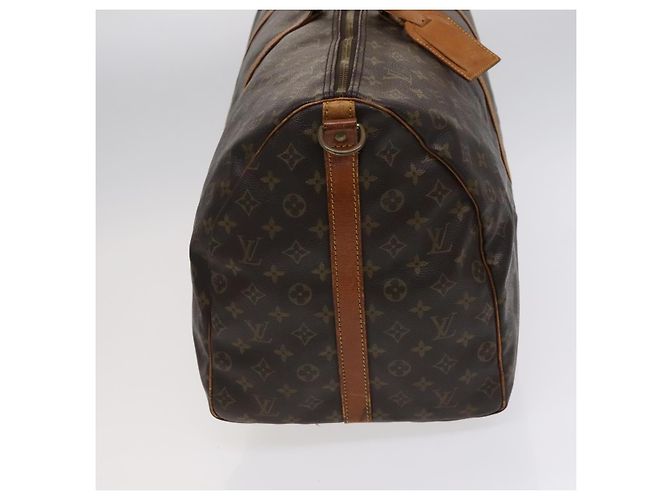 LOUIS VUITTON Monogram Keepall Bandouliere 60 Borsa Boston M41412 LV Auth 115682 Monogramma - vista 4
