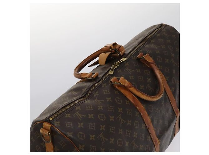 LOUIS VUITTON Monogram Keepall Bandouliere 60 Borsa Boston M41412 LV Auth 115682 Monogramma - vista 6