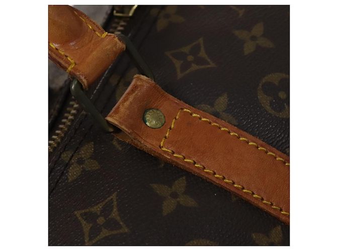 LOUIS VUITTON Monogram Keepall Bandouliere 60 Borsa Boston M41412 LV Auth 115682 Monogramma - vista 9