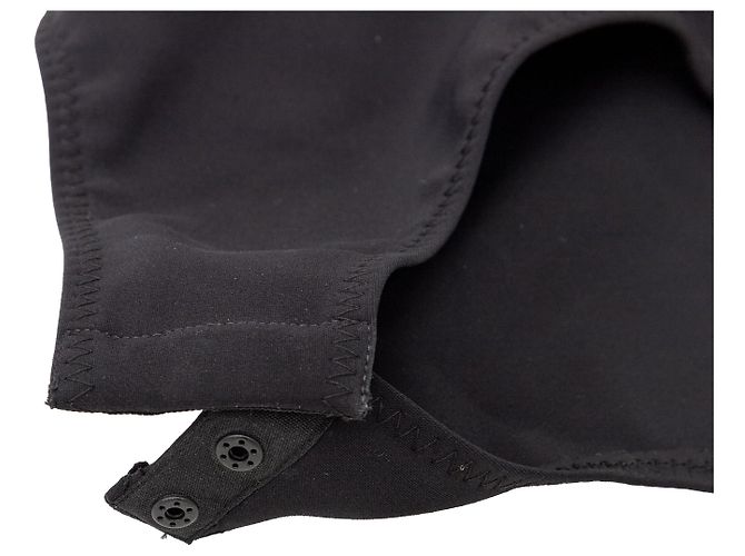 Semi-transparenter Body von Saint Laurent Schwarz - Ansicht 12