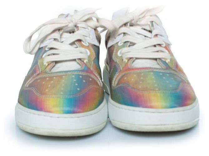 Givenchy, sneakers olografici con ali Multicolore - vista 4
