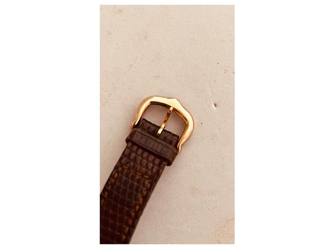 Cartier Vendôme Uhr vergoldet Golden - Ansicht 10