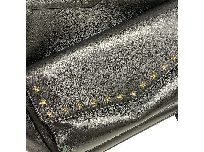 Schwarzer Leder-Rucksack von Jimmy Choo - Ansicht 10