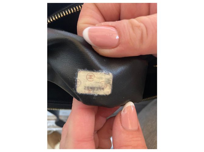 Borsa Chanel in pelle matelassé nera Nero - vista 4