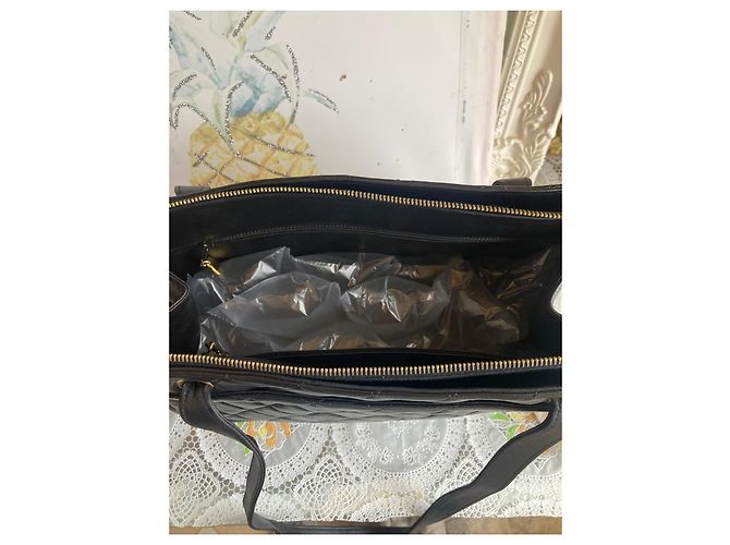 Borsa Chanel in pelle matelassé nera Nero - vista 6