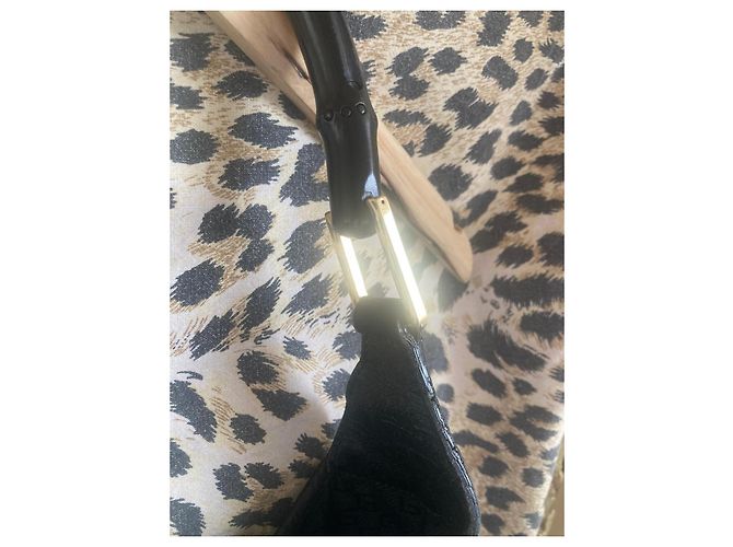 Borsa a mano Gucci Jackie 1961 in pelle nera Nero - vista 8