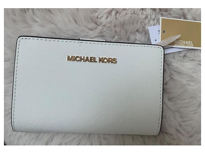 Billetera JetSet Michael Kors Blanco - vista 2