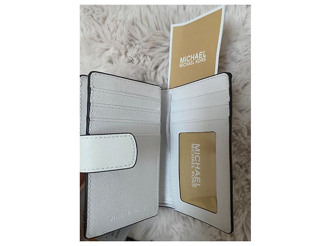 Billetera JetSet Michael Kors Blanco - vista 3