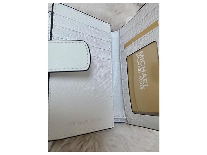 Billetera JetSet Michael Kors Blanco - vista 8