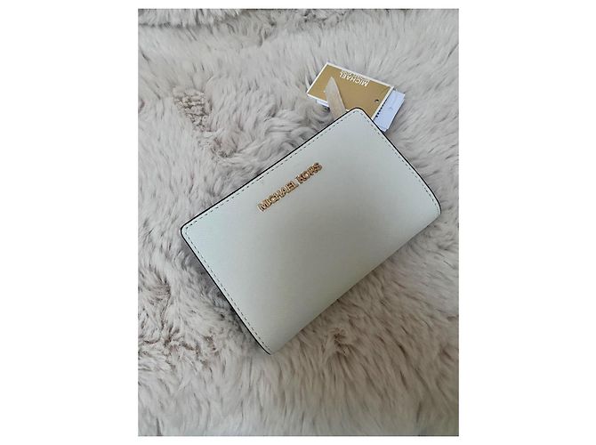 Billetera JetSet Michael Kors Blanco - vista 9