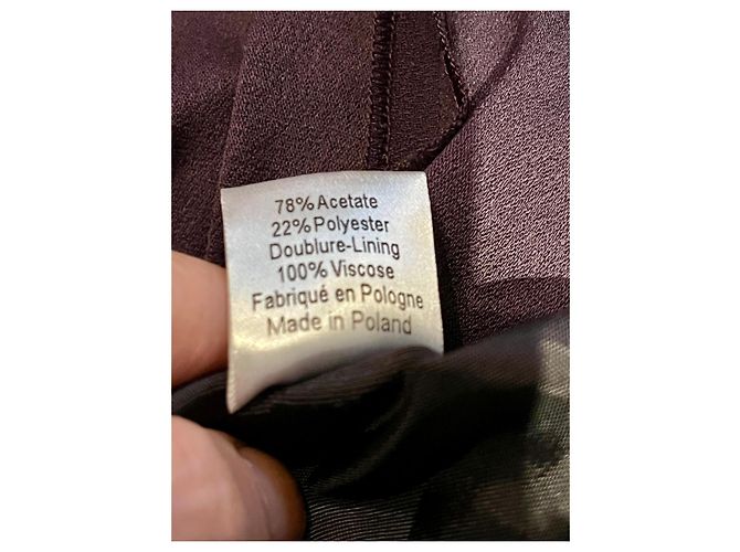 Joseph Beeindruckendes braunes Kreppkleid - Ansicht 5