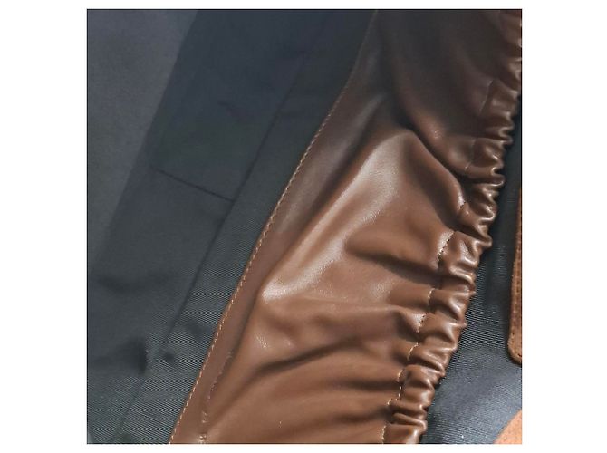 Borsa Grande Viv Choc Roger Vivier in Camoscio Marrone - vista 7